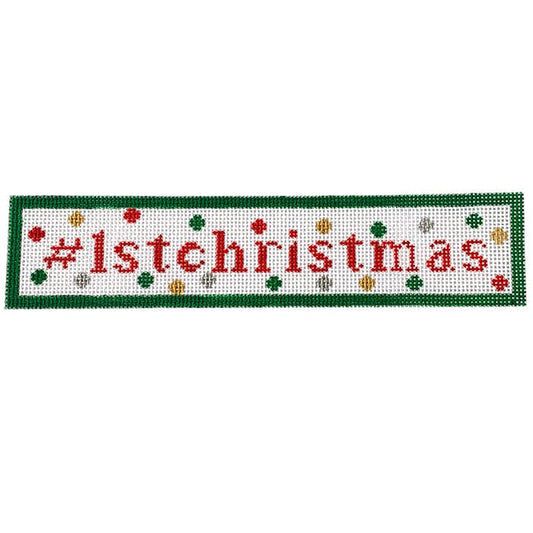 #1stchristmas Painted Canvas Kristine Kingston 