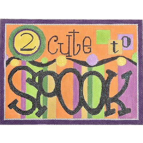 2 Cute to Spook Painted Canvas Raymond Crawford Designs 