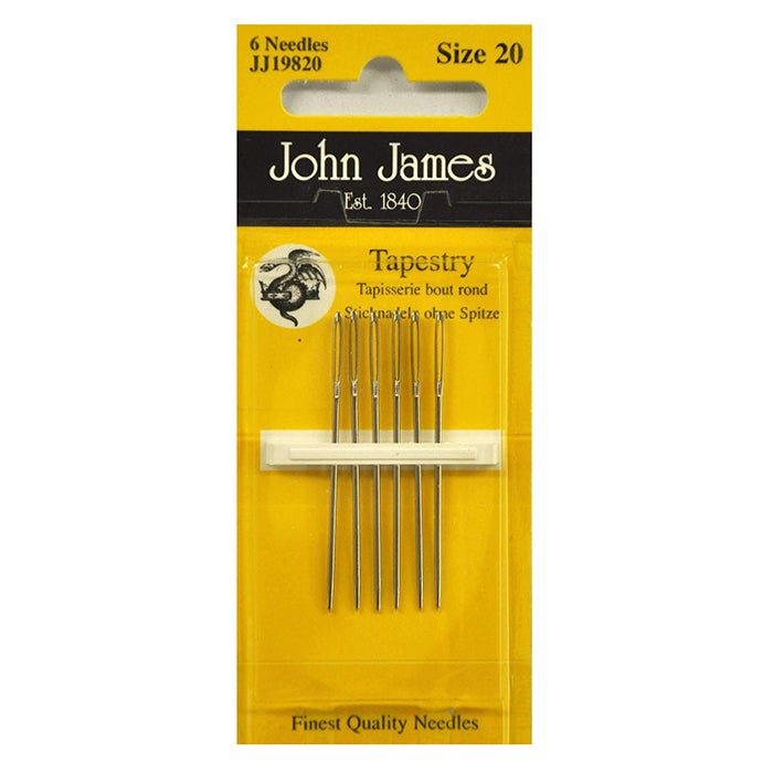 #20 John James Tapestry Needles Accessories Fleur de Paris 
