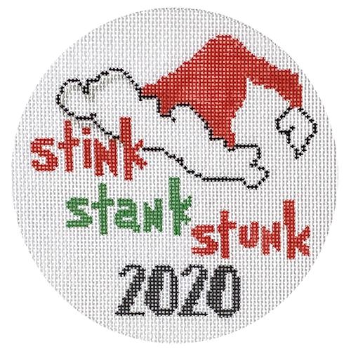 2020 - Stink, Stank, Stunk Painted Canvas The Meredith Collection 