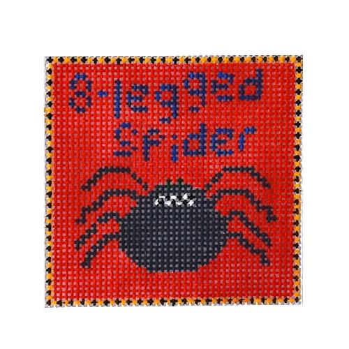 8 Legged Spider Painted Canvas Birds of a Feather  - 1