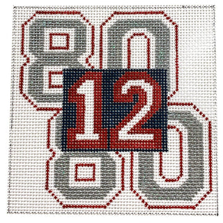 80 for Brady Movie Coaster Painted Canvas Melissa Prince Designs 

