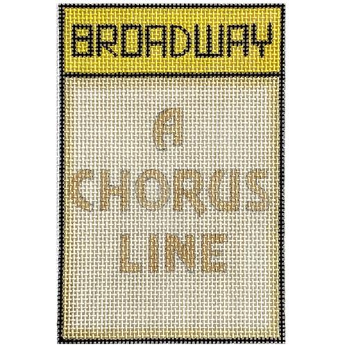 A Chorus Line Painted Canvas Raymond Crawford Designs 