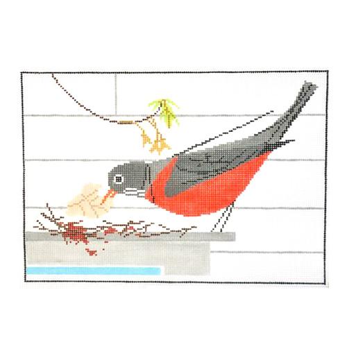 A Place to Call Home Painted Canvas Charley Harper 
