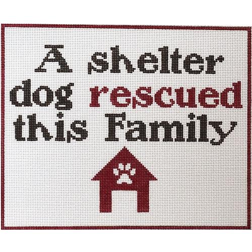A Shelter Dog Painted Canvas The Meredith Collection  - 1