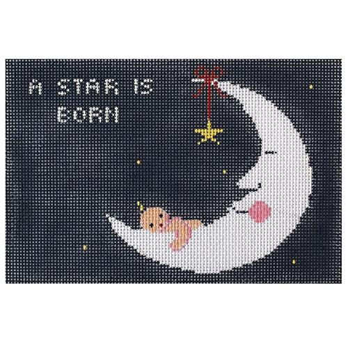 A Star is Born Painted Canvas Kathy Schenkel Designs 