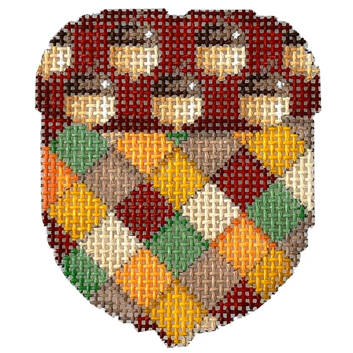 Acorn Cap/Harlequin Acorn Painted Canvas Associated Talents 
