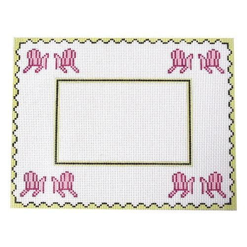 Adirondack Chairs Frame Painted Canvas J. Child Designs  - 1