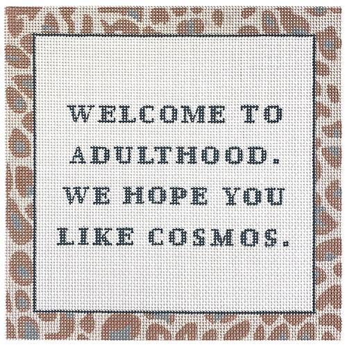 Adulthood - Cosmos Painted Canvas Eva Howard 