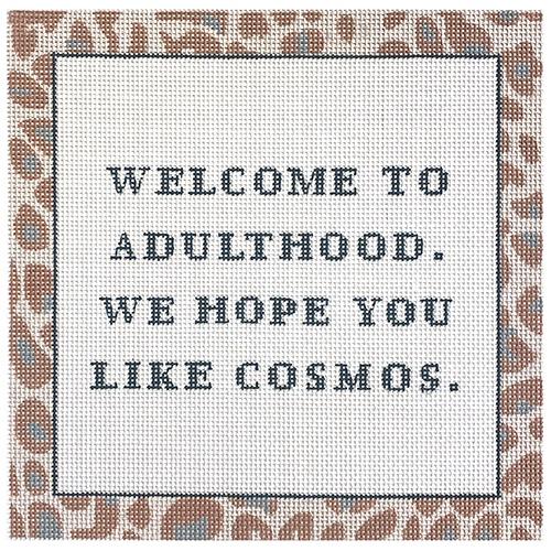 Adulthood   Cosmos Painted Canvas Eva Howard 
