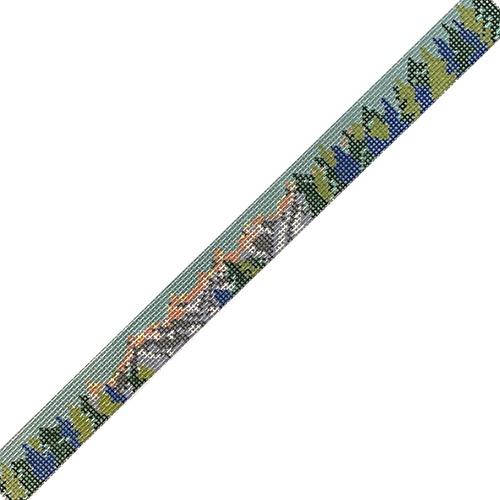 Adventure Strap Painted Canvas Alice & Blue  - 1