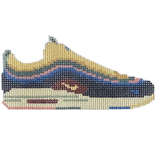 Air Max Sneaker Painted Canvas Rachel Barri Designs  - 1