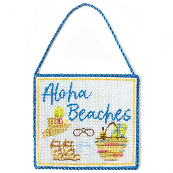 Aloha Beaches Kit Kits Needlepoint To Go 