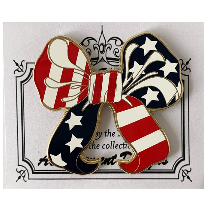 American Flag Bow Needleminder Accessories Accoutrement Designs  - 1