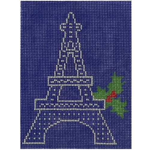 American in Paris with Stitch Guide Painted Canvas The Princess & Me 