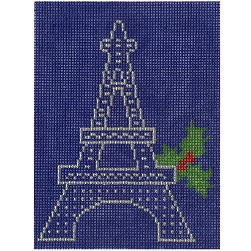 American in Paris with Stitch Guide Painted Canvas The Princess & Me  - 1