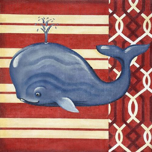 Anchors Away V Painted Canvas All About Stitching/The Collection Design  - 1