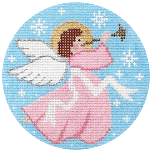 Angel Painted Canvas Vallerie Needlepoint Gallery  - 1
