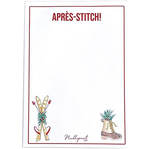 Après-Stitch! Notepad Accessories Needlepoint.Com 