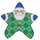 Argyle PJ Santa Painted Canvas Associated Talents 