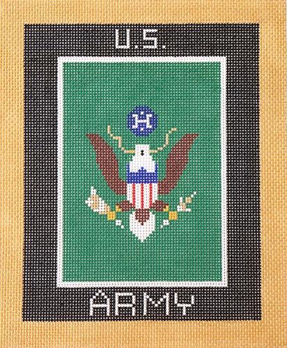 Army Painted Canvas Lee's Needle Art Inc. 

