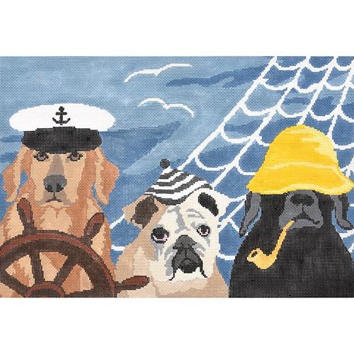 Arrf Ye Mateys Painted Canvas CBK Needlepoint Collections  - 1