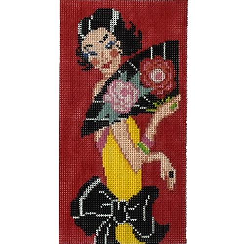 Art Deco Fame Painted Canvas The Meredith Collection  - 1