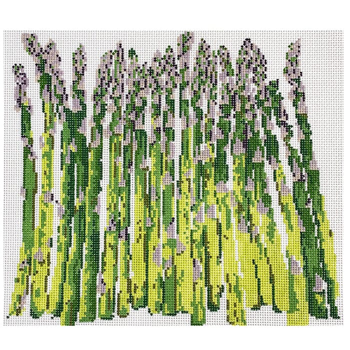 Asparagus Painted Canvas Mopsey Designs 