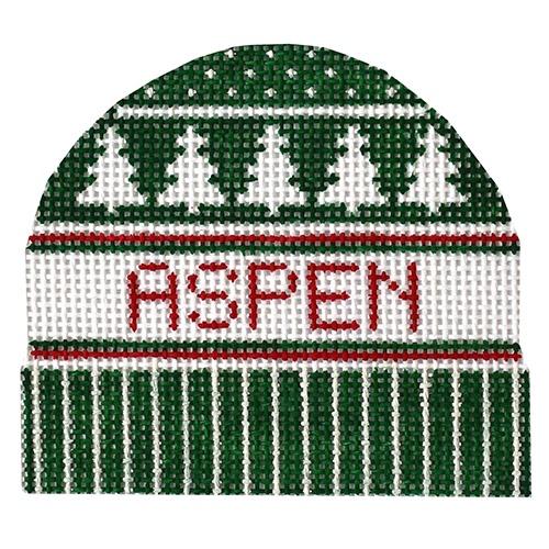 Aspen Hat Painted Canvas Doolittle Stitchery 