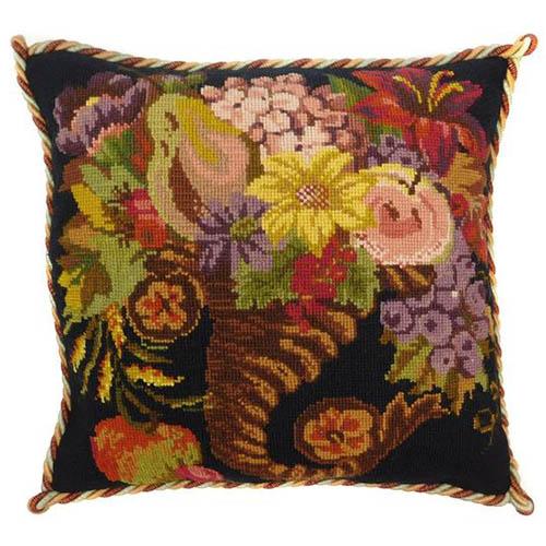 Autumn Cornucopia Needlepoint Kit Kits Elizabeth Bradley Design 
