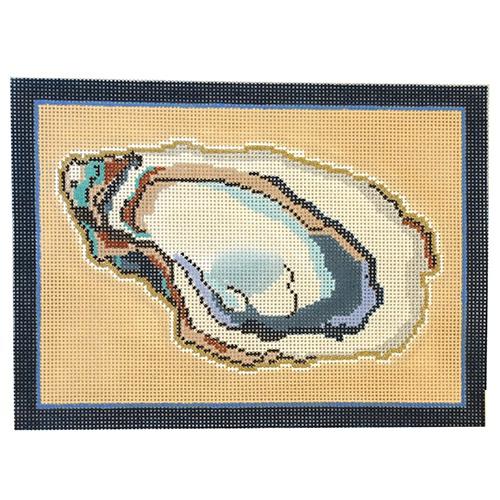 Aw Shucks Mini Oyster Painted Canvas Thorn Alexander  - 1