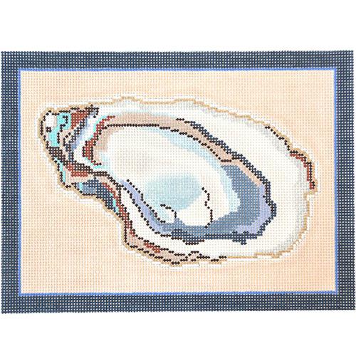 Aw Shucks Oyster Painted Canvas Thorn Alexander 
