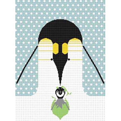 B-r-r-r-thday on 13 Painted Canvas Charley Harper 