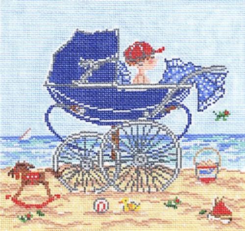 Baby Boy Painted Canvas Susan Wallace Barnes  - 1