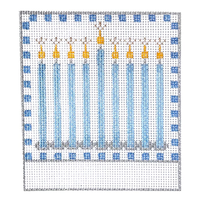 Baby Boy's First Hanukkah with Stitch Guide Painted Canvas The Princess & Me  - 1