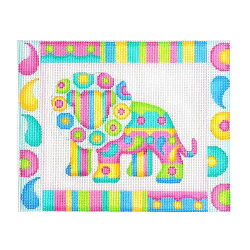 Baby Sign   Lion Painted Canvas Burnett & Bradley  - 1