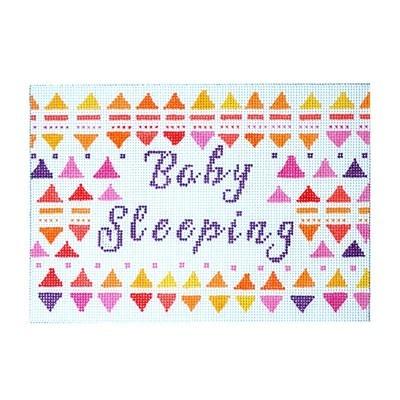 Baby Sleeping   Girl Painted Canvas Burnett & Bradley  - 1