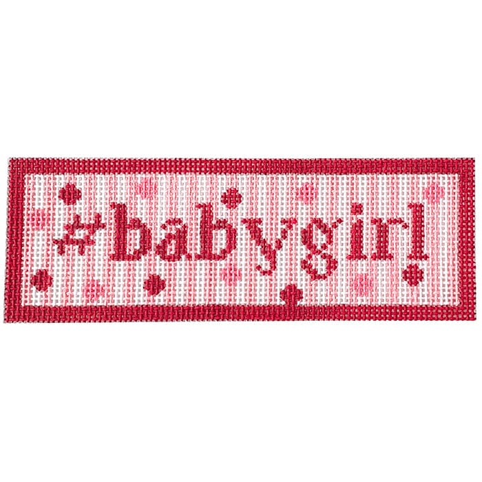 #Babygirl Painted Canvas Kristine Kingston  - 1