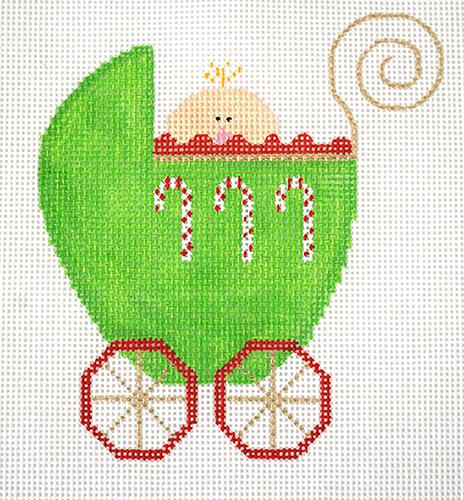 Baby's First Christmas Painted Canvas The Princess & Me  - 1