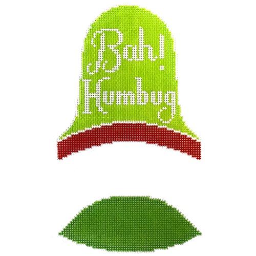 Bah! Humbug Painted Canvas Labors of Love Needlepoint  - 1