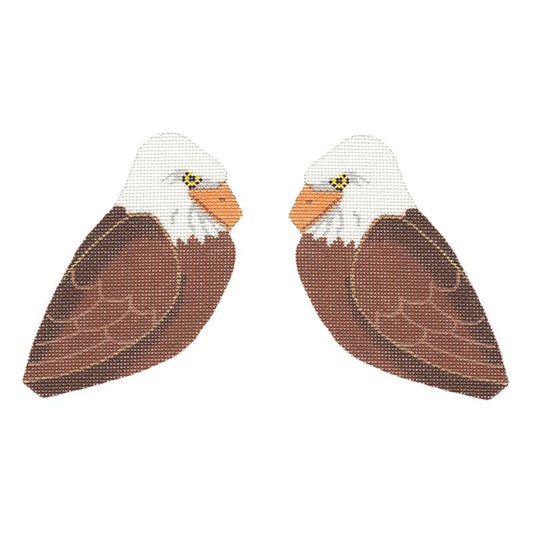 Bald Eagle Painted Canvas Labors of Love Needlepoint 