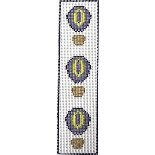 Balloons Bookmark Painted Canvas J. Child Designs  - 1