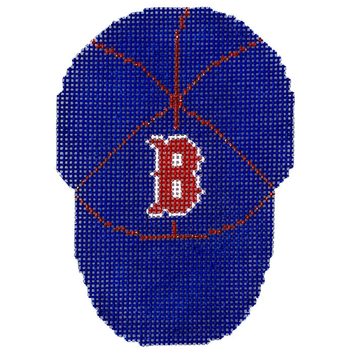 Baseball Cap   Boston Red Sox Painted Canvas All About Stitching/The Collection Design  - 1