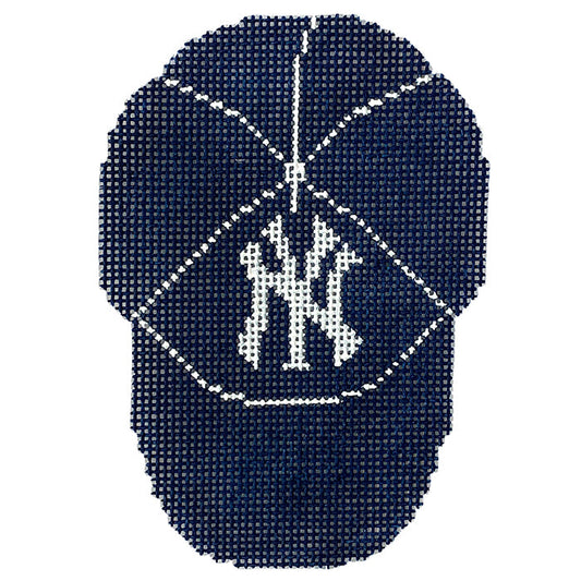 Baseball Cap - New York Yankees Painted Canvas All About Stitching/The Collection Design 