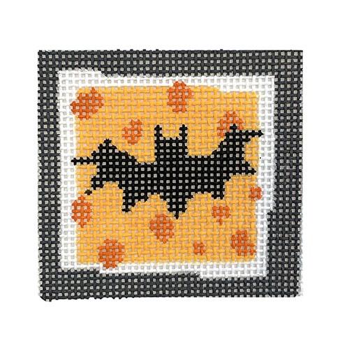Bat Orange Dot Painted Canvas Pippin 