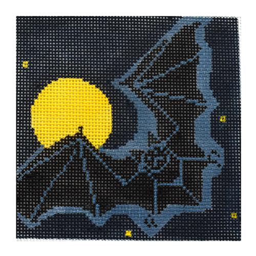 Bat Painted Canvas Charley Harper  - 1