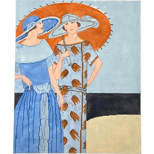 Beach Babes Painted Canvas The Meredith Collection 