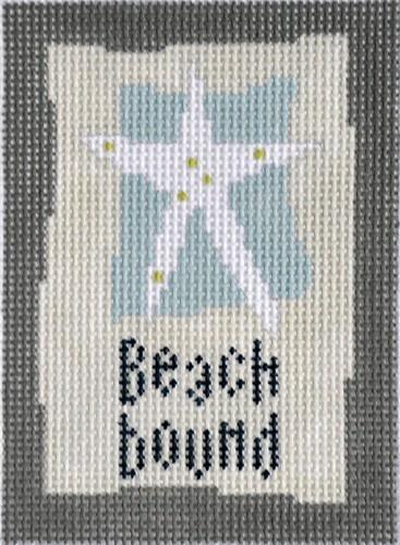 Beach Bound Painted Canvas Pippin 
