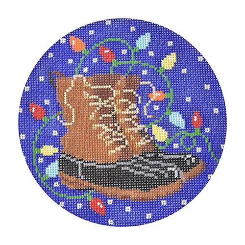 Bean Boot and Bulbs Painted Canvas The Meredith Collection  - 1