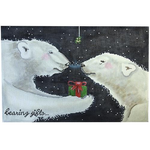 Bearing Gifts Painted Canvas CBK Needlepoint Collections  - 1